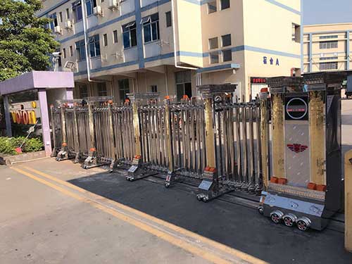 東莞伸縮門的安裝及注意事項